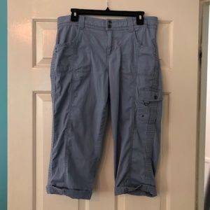 Style & Company Cargo Capri Pants 10